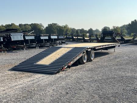 New 2027 MAXX-D 102"X40' Hydraulic Dovetail Gooseneck Trailer *AIR RIDE*