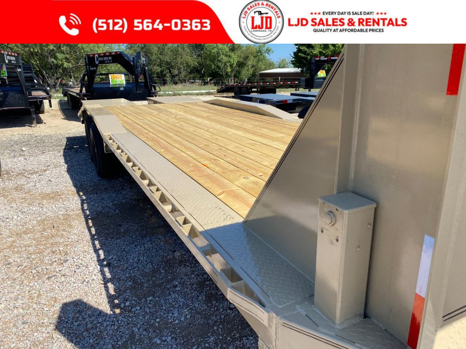 New 2026 Tiger - Gooseneck Drive Over Fender Trailer 102" X 26'