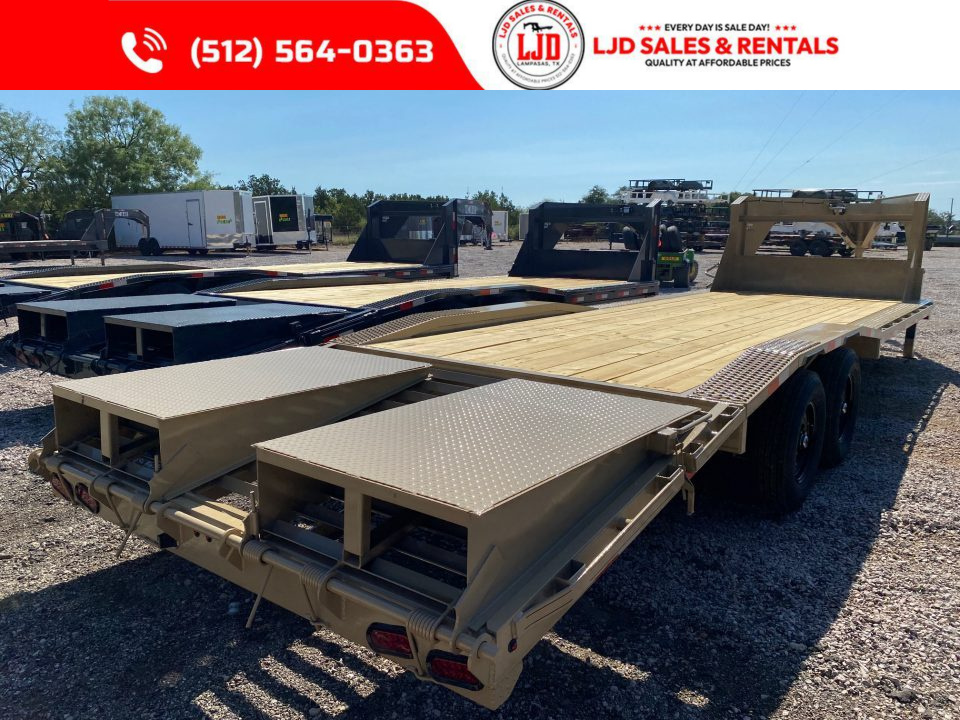 New 2026 Tiger - Gooseneck Drive Over Fender Trailer 102" X 26'