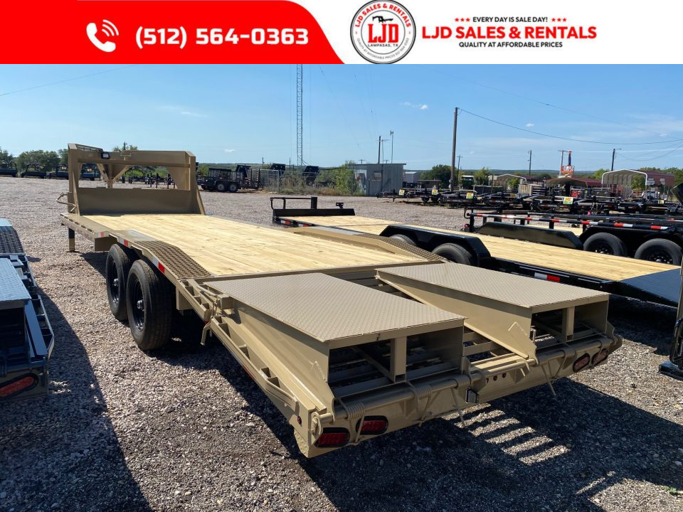 New 2026 Tiger - Gooseneck Drive Over Fender Trailer 102" X 26'