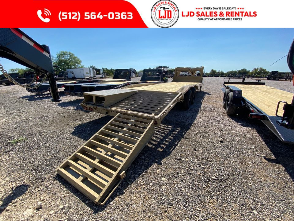 New 2026 Tiger - Gooseneck Drive Over Fender Trailer 102" X 26'