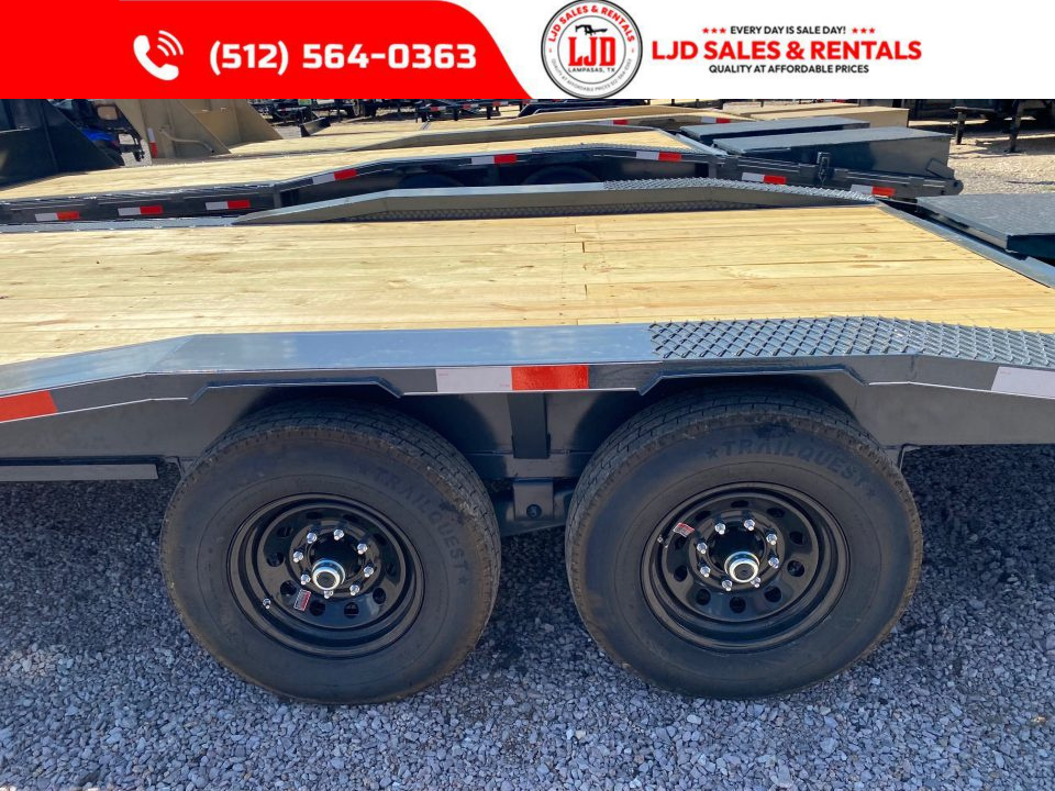 New 2026 Tiger - Gooseneck Drive Over Fender Trailer 102" X 24'