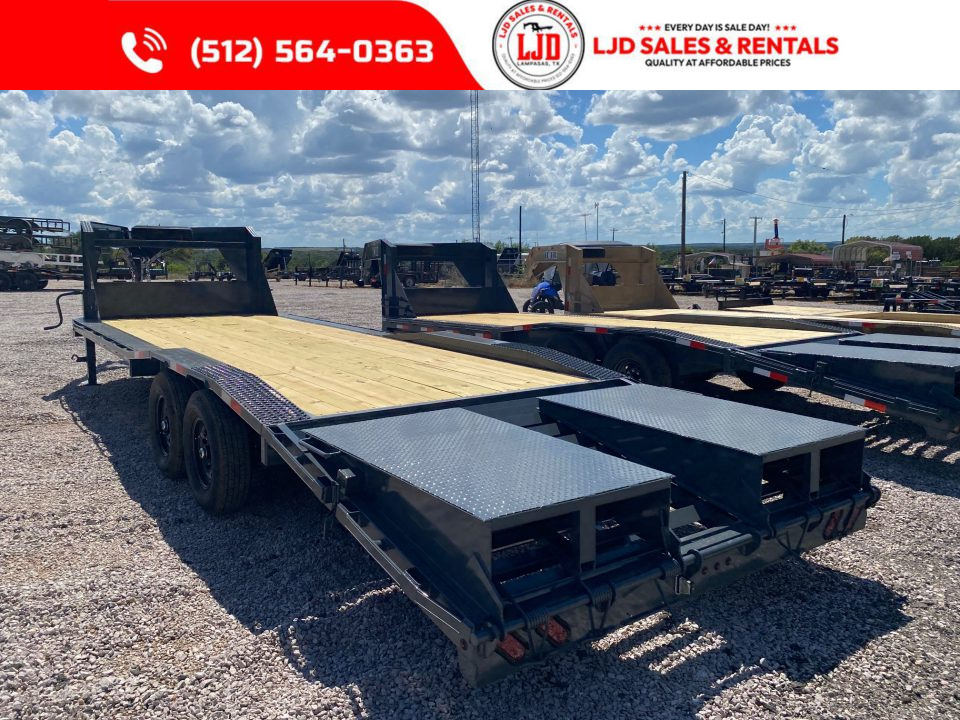 New 2026 Tiger - Gooseneck Drive Over Fender Trailer 102" X 24'
