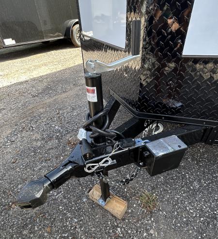 New 2026 Family Trailer 7x16 Tandem Axles Cargo / Enclosed Trailer- Screwless Exterior- Blackout Pkg- Rear Spoiler