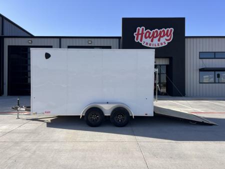New 2027 Compass 7'x14' Enclosed Cargo Trailer - Indigo DLX