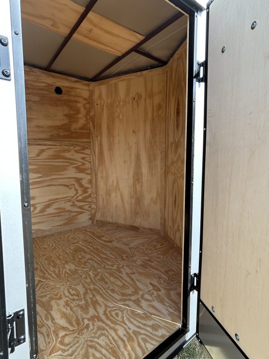 New 2026 Family Trailer 7x16 Tandem Axles Cargo / Enclosed Trailer- Screwless Exterior- Blackout Pkg- Rear Spoiler