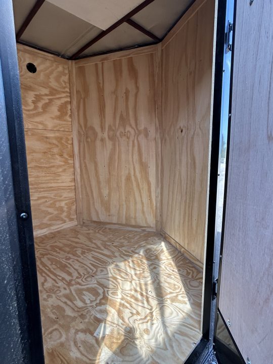 New 2026 Family Trailer 7x16 Tandem Axles Cargo / Enclosed Trailer- Screwless Exterior- Blackout- Pkg- Rear Spoiler