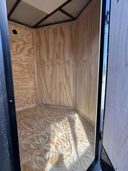 New 2026 Family Trailer 7x16 Tandem Axles Cargo / Enclosed Trailer- Screwless Exterior- Blackout- Pkg- Rear Spoiler