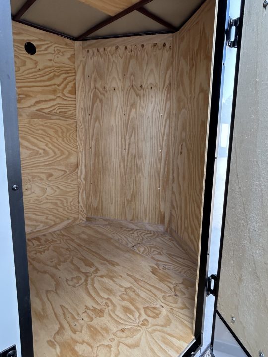 New 2026 Family Trailer 6x12 Tandem Axles Cargo / Enclosed Trailer- Screwless Exterior- Blackout Pkg- Rear Spoiler