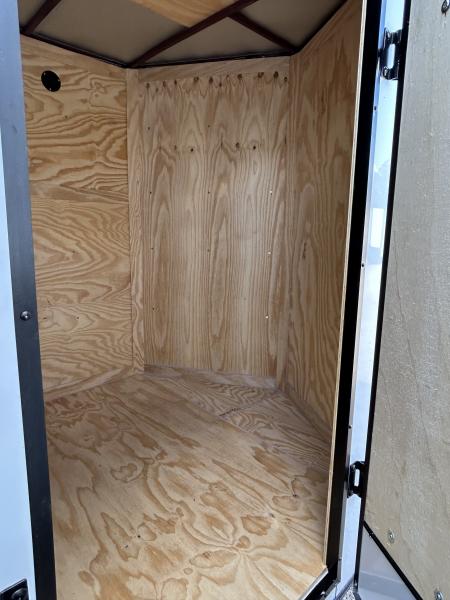 New 2026 Family Trailer 6x12 Tandem Axles Cargo / Enclosed Trailer- Screwless Exterior- Blackout Pkg- Rear Spoiler