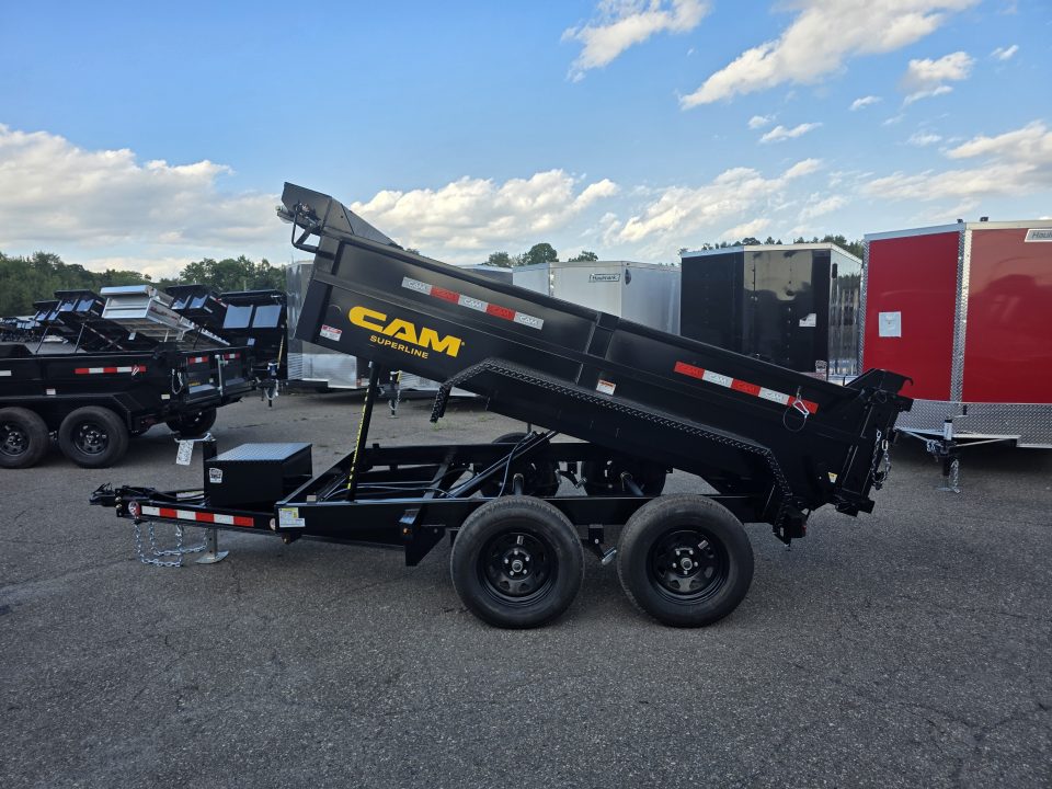 New 2027 Cam Superline 6X10 7K - RAMPS Dump Trailer