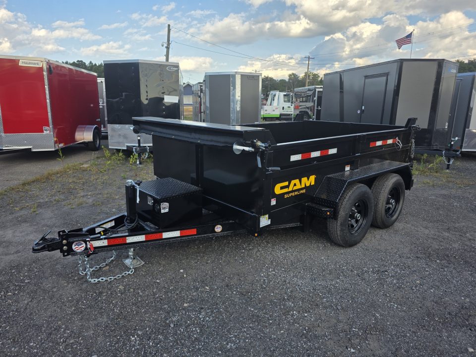 New 2027 Cam Superline 6X10 10K - RAMPS Dump Trailer