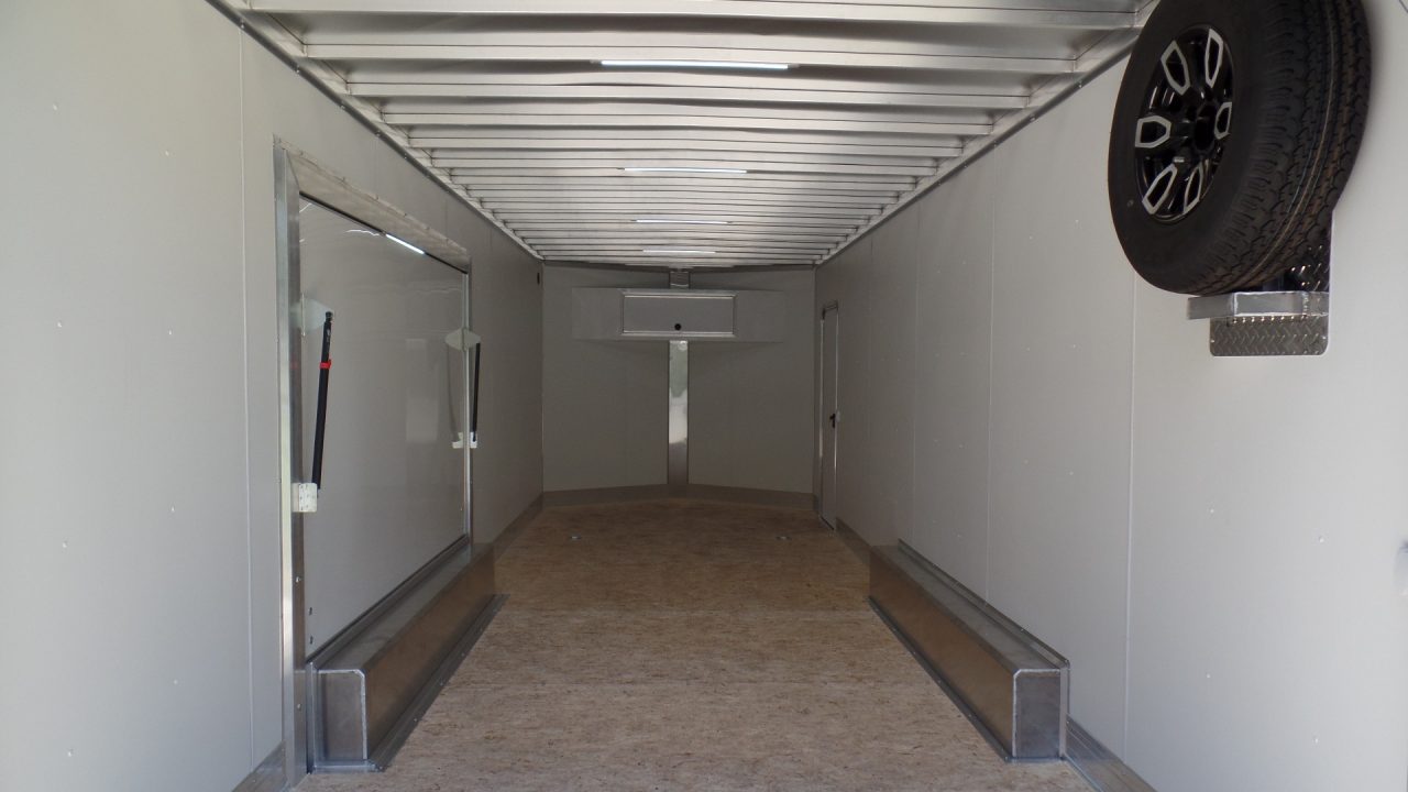 New 2027 Nitro Sport Car Hauler 8.5X24, V nose with Escape Door Car / Racing Trailer