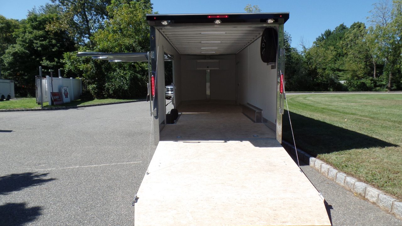New 2027 Nitro Sport Car Hauler 8.5X24, V nose with Escape Door Car / Racing Trailer