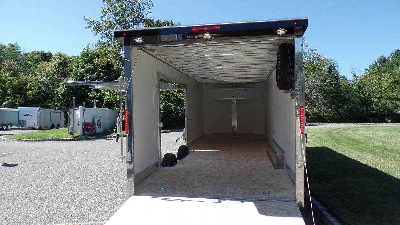 New 2027 Nitro Sport Car Hauler 8.5X24, V nose with Escape Door Car / Racing Trailer