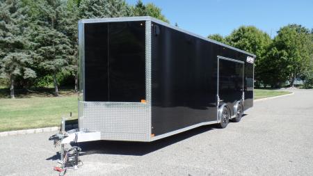 New 2027 Nitro Sport Car Hauler 8.5X24, V nose with Escape Door Car / Racing Trailer