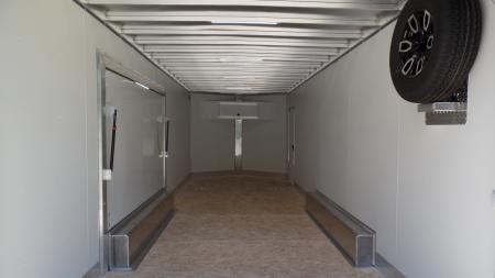 New 2027 Nitro Sport Car Hauler 8.5X24, V nose with Escape Door Car / Racing Trailer