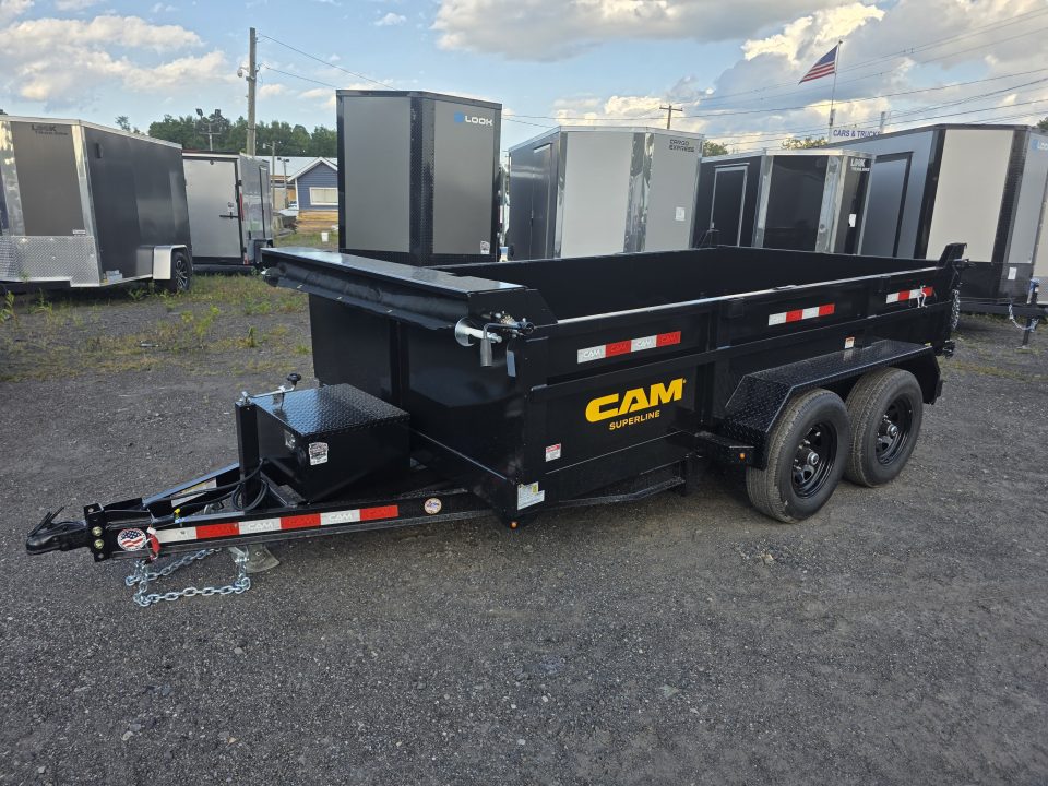 New 2027 Cam Superline 6X12 11.1K - RAMPS Dump Trailer