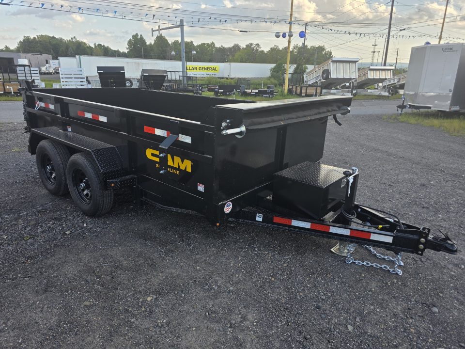 New 2027 Cam Superline 6X12 11.1K - RAMPS Dump Trailer