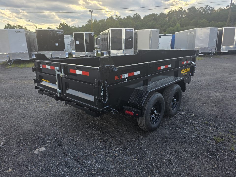 New 2027 Cam Superline 6X12 11.1K - RAMPS Dump Trailer