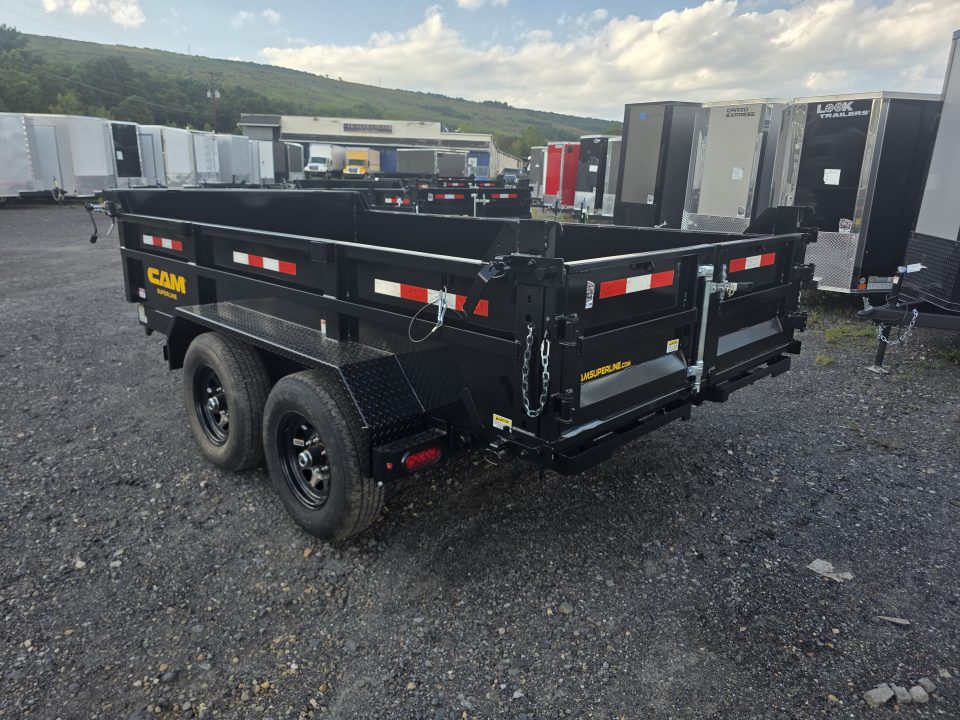 New 2027 Cam Superline 6X12 11.1K - RAMPS Dump Trailer