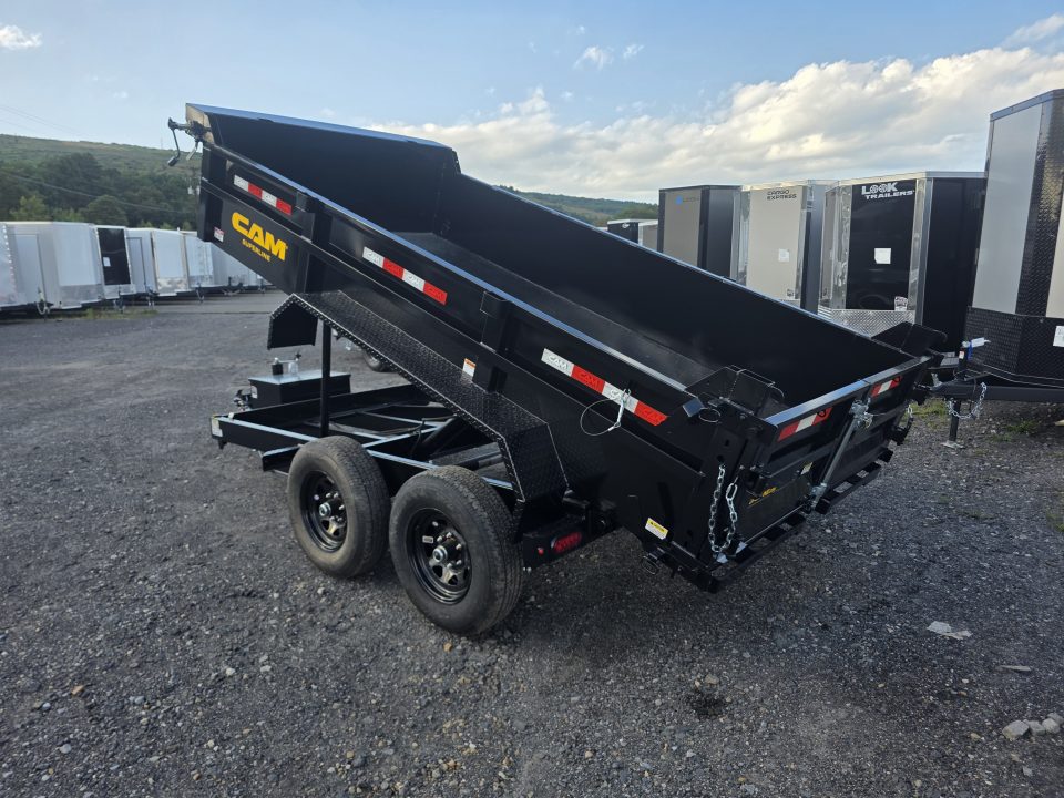 New 2027 Cam Superline 6X12 11.1K - RAMPS Dump Trailer