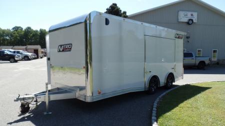 New 2027 Nitro Cast Front Corner Model 8.5X20, 9,990 GVWR Car / Racing Trailer