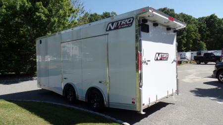 New 2027 Nitro Cast Front Corner Model 8.5X20, 9,990 GVWR Car / Racing Trailer