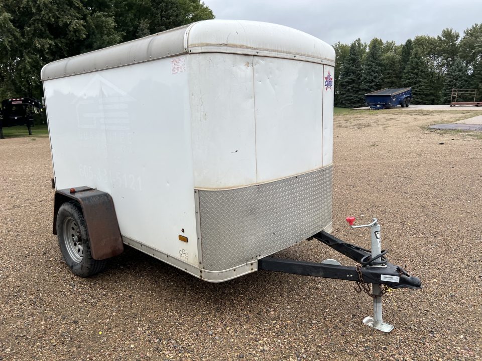 Used 2018 US Cargo 5 x 8 Enclosed Cargo / Enclosed Trailer