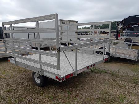 Used 2015 Newman ALUMINUM DECKOVER Utility Trailer