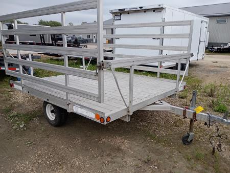 Used 2015 Newman ALUMINUM DECKOVER Utility Trailer