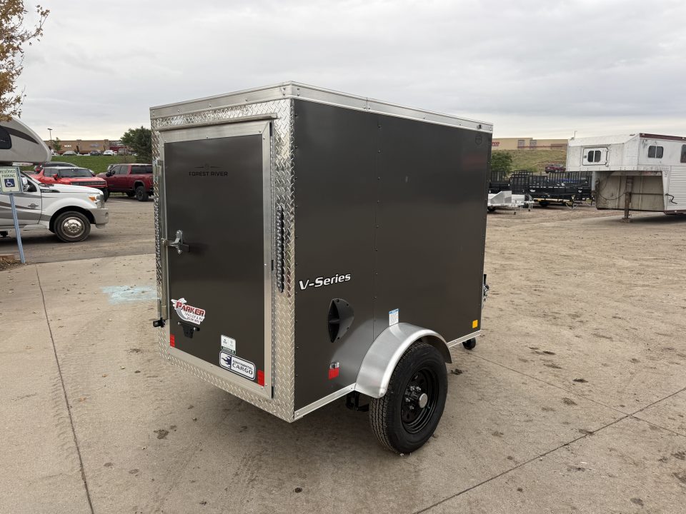 New 2027 Continental Cargo 4x6SA Cargo / Enclosed Trailer