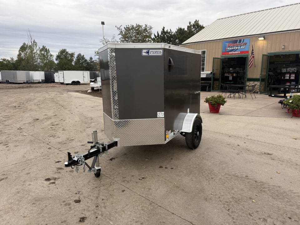 New 2027 Continental Cargo 4x6SA Cargo / Enclosed Trailer