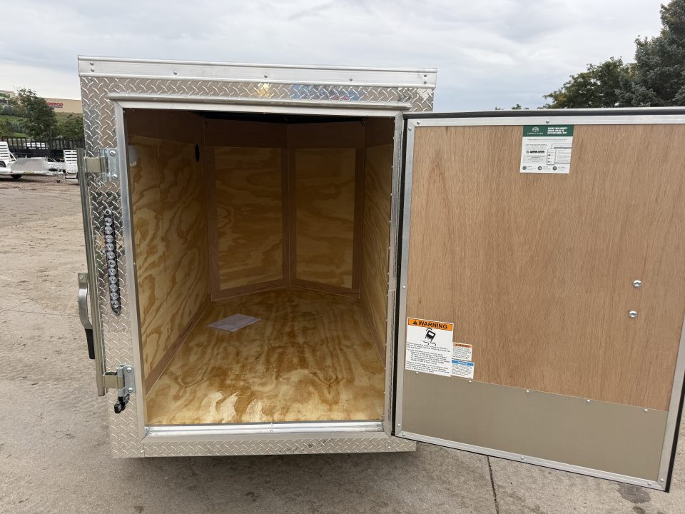 New 2027 Continental Cargo 4x6SA Cargo / Enclosed Trailer
