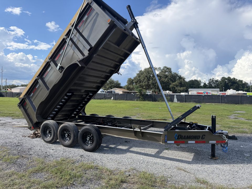 New 2027 Diamond C LPT307 PACESETTER 16X82 ABS BRAKES;7 GAUGE 44” TALL SIDES AND FLOOR; 5 STAGE TELESCOPIC LIFT; HYDRAULIC 20K JACK