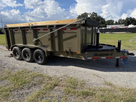 New 2027 Diamond C LPT307 PACESETTER 16X82 ABS BRAKES;7 GAUGE 44” TALL SIDES AND FLOOR; 5 STAGE TELESCOPIC LIFT; HYDRAULIC 20K JACK