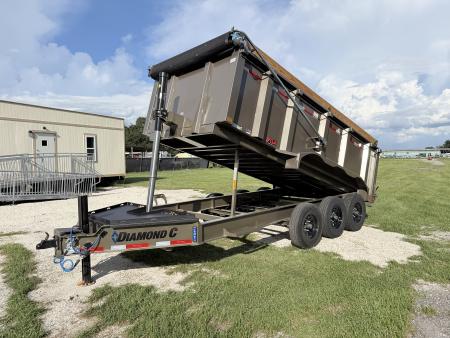New 2027 Diamond C LPT307 PACESETTER 16X82 ABS BRAKES;7 GAUGE 44” TALL SIDES AND FLOOR; 5 STAGE TELESCOPIC LIFT; HYDRAULIC 20K JACK