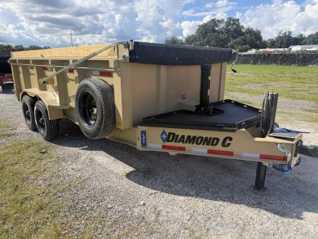 New 2027 Diamond C LPT210 Dump Trailer;ABS BRAKES; WIRELESS REMOTE ; 32” SIDES; 7 GAUGE WALLS AND FLOOR; PACESETTER EDITION; HYDRAULIC JACK