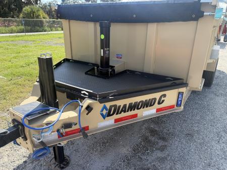 New 2027 Diamond C LPT210 Dump Trailer;ABS BRAKES; WIRELESS REMOTE ; 32” SIDES; 7 GAUGE WALLS AND FLOOR; PACESETTER EDITION; HYDRAULIC JACK