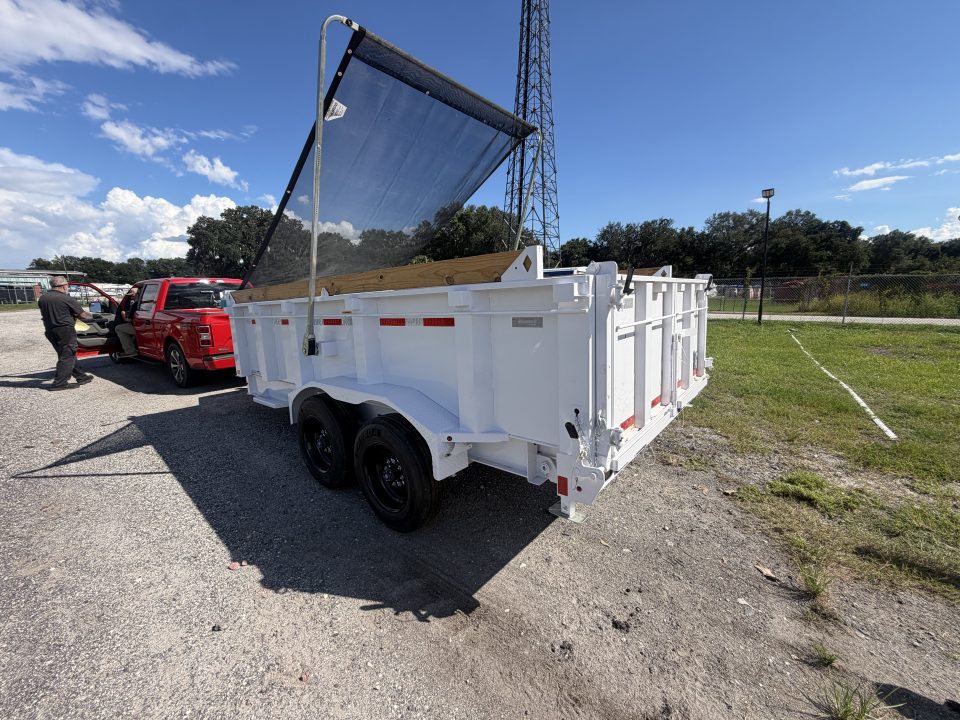 New 2027 Diamond C LPT208 Dump Trailer; 14X81; ABS BRAKES; 32’ TALL SIDES;WIRELESS REMOTE;SOLAR CHARGER; HYDRAULIC JACK; 18 PLY TIRES