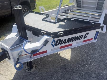 New 2027 Diamond C LPT208 Dump Trailer; 14X81; ABS BRAKES; 32’ TALL SIDES;WIRELESS REMOTE;SOLAR CHARGER; HYDRAULIC JACK; 18 PLY TIRES