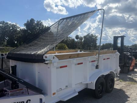 New 2027 Diamond C LPT208 Dump Trailer; 14X81; ABS BRAKES; 32’ TALL SIDES;WIRELESS REMOTE;SOLAR CHARGER; HYDRAULIC JACK; 18 PLY TIRES