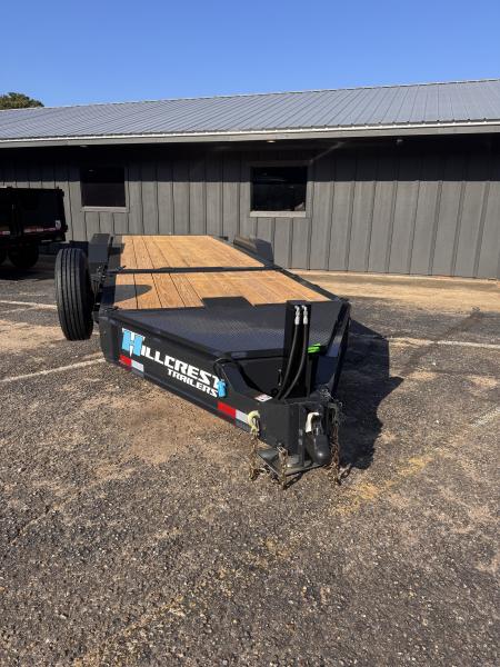 New 2027 Hillcrest Trailers 176166SBPT 16+6 17.6k Partial Tilt Tilt Trailer