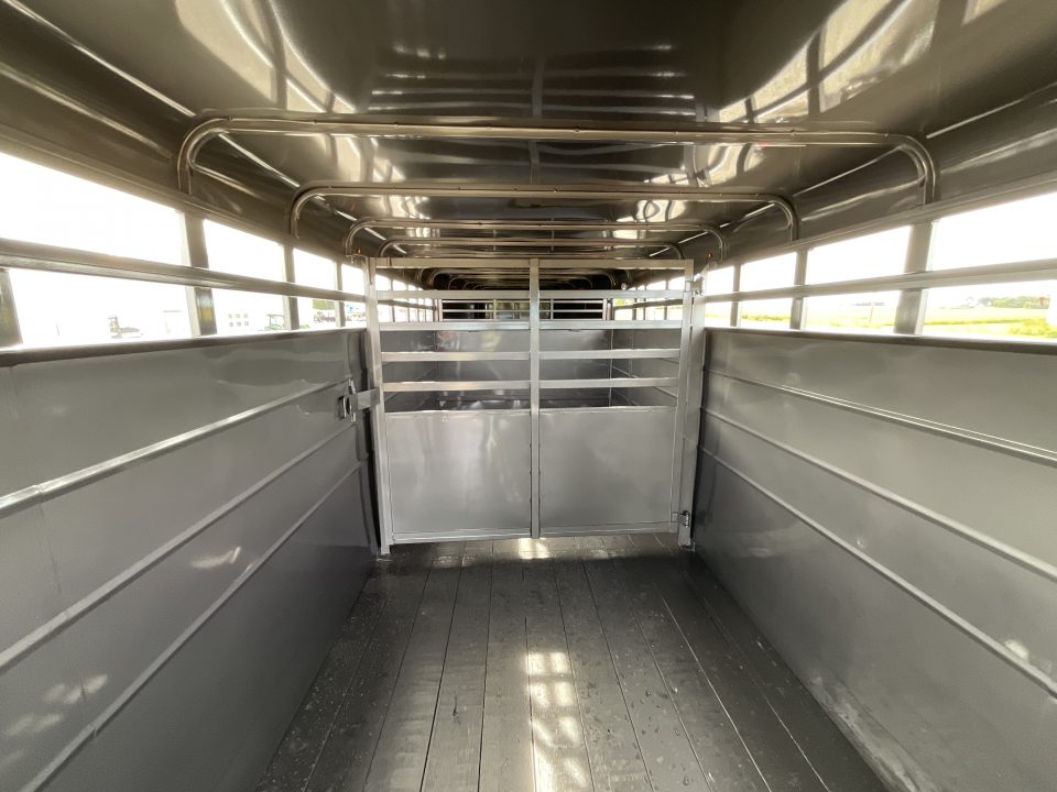 New 2027 S&S Manufacturing 24FT GN LIVESTOCK Stock / Stock Combo Trailer