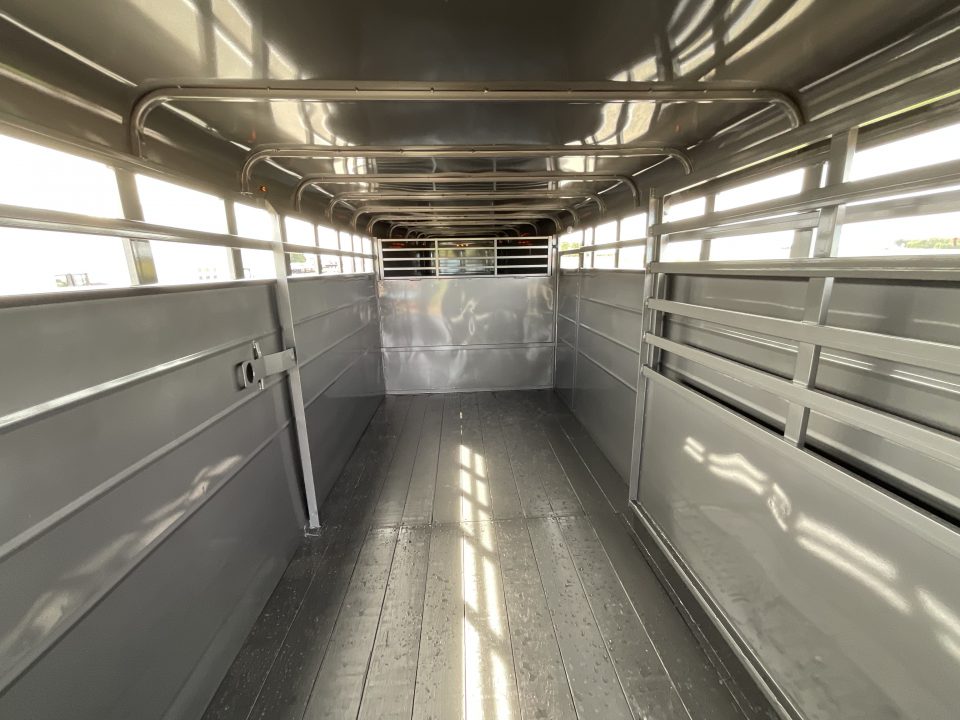 New 2027 S&S Manufacturing 24FT GN LIVESTOCK Stock / Stock Combo Trailer