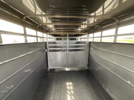 New 2027 S&S Manufacturing 24FT GN LIVESTOCK Stock / Stock Combo Trailer