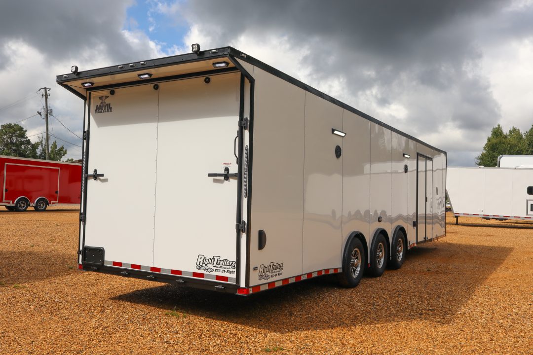 New 2027 8.5X34 Anvil RACE TRAILER