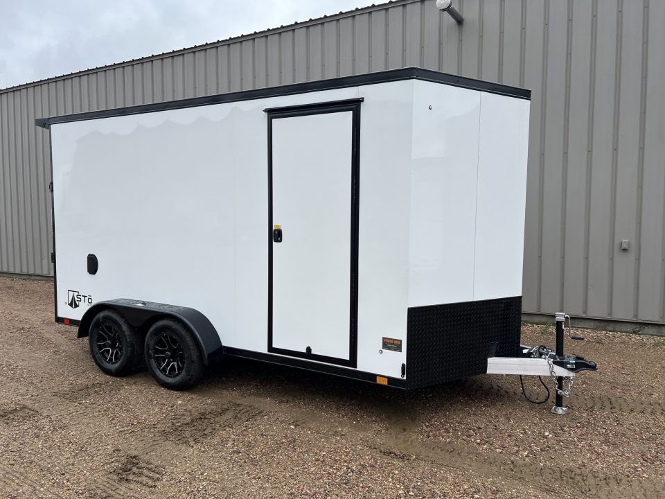 New 2027 ATC 7 X 14 STo 400 Aluminum Cargo / Enclosed Trailer