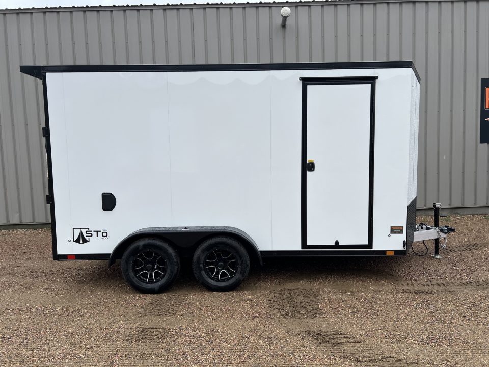 New 2027 ATC 7 X 14 STo 400 Aluminum Cargo / Enclosed Trailer