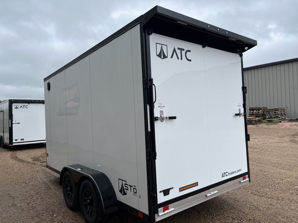 New 2027 ATC 7 X 14 STo 400 Aluminum Cargo / Enclosed Trailer